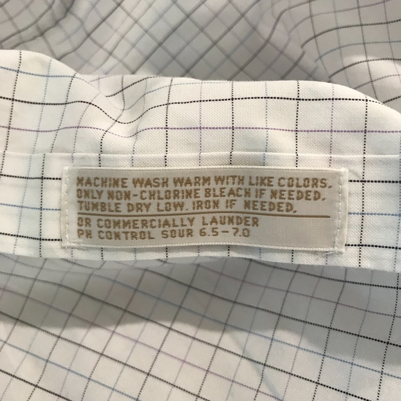 Nordstrom Rack Grid White Button Up Trim Fit - Picture 8 of 8
